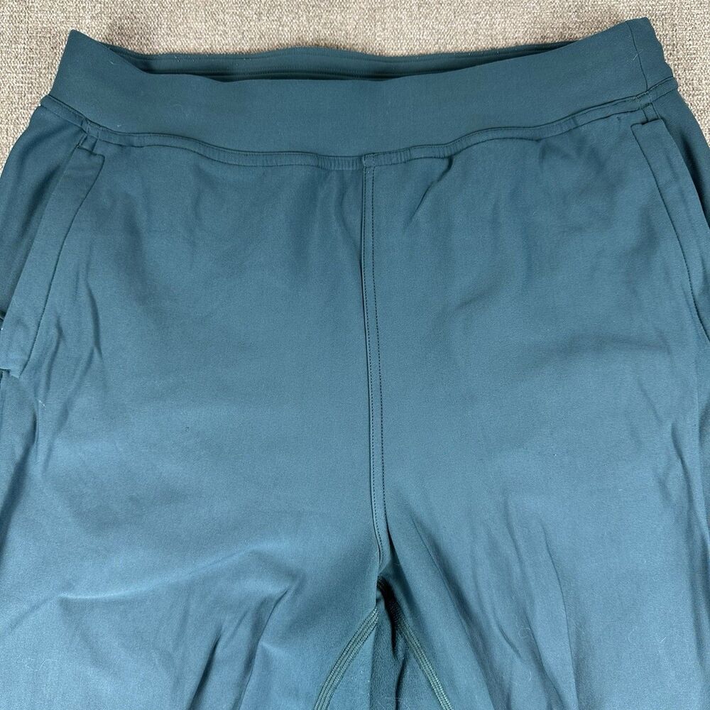 Lululemon Adapted State High Rise Tech Fleece Jogger Teal Green Womens Size 6